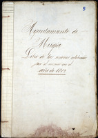 Libros de acordos correspondentes ao ano de 1882