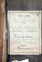 Libro de actas de sesión do Pleno. Libro 1º de xaneiro de 1901 a xullo de 1902