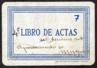 Libros de actas de sesións do Pleno. Tomo 4º. 1931-1932