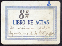 Libros de actas de sesións do Pleno. Tomo 8º. 1934