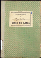 Libros de actas de sesións do Pleno. Tomo 14º. 1939-1940