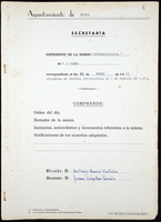 Expedientes de sesións do Pleno. Sesións ordinarias e extraordinarias. Ano 1973