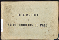 Libros rexistro de salvocondutos de pago. 1939-1948