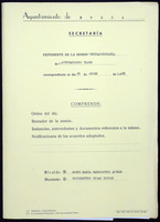 Expediente de sesión do Pleno. Sesións ordinarias e extraordinarias. Ano 1988