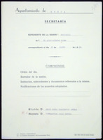 Expediente de sesión do Pleno. Sesións ordinarias e extraordinarias. Ano 1989