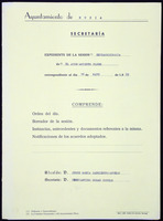 Expediente de sesión do Pleno. Sesións ordinarias e extraordinarias. Ano 1989