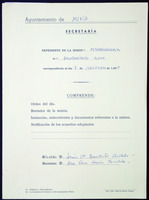 Expediente de sesión do Pleno. Sesións ordinarias e extraordinarias. Ano 1990