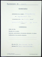 Expediente de sesión do Pleno. Sesións ordinaria e extraordinaria. Ano de 1991