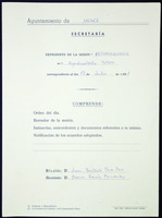 Expediente de sesión do Pleno. Sesións ordinaria e extraordinaria. Ano de 1991