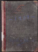 Libros rexistro de saída de documentos. Correspondencia oficial. Ano de 1908 (III)