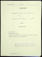 Expediente de sesión do Pleno. Sesións ordinarias e extraordinarias. Ano 1994