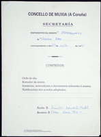 Expediente de sesión do Pleno. Sesións ordinarias e extraordinarias. Ano 1995