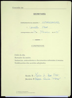 Expediente de sesión do Pleno. Sesións ordinarias e extraordinarias. Ano 1995