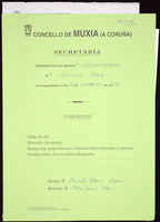 Expediente de sesión do Pleno. Sesións ordinarias e extraordinarias. Ano 1996