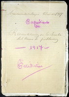 Expediente de reconstitución da Xunta do Censo de Poboación. Ano de 1917