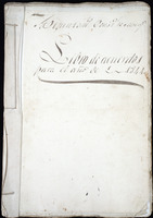 Libro de acuerdos para el año de 1844