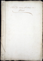 Libro de actas para el año de 1846