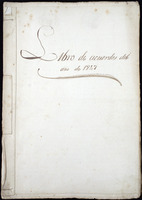 libro de actas para el año de 1847