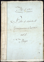 Libro de acuerdos del Ayuntamiento. Año 1842