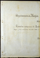 Padróns municipais de habitantes. Ano de 1940