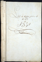 Libro de actas para el año de 1848