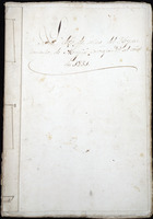 Libro de actas para el año de 1851