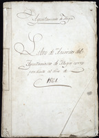 Libros de acordos correspondentes ao ano de 1861