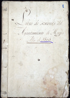 Libros de acordos correspondentes ao ano de 1865