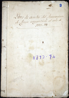 Libros de acordos correspondentes ao ano de 1873